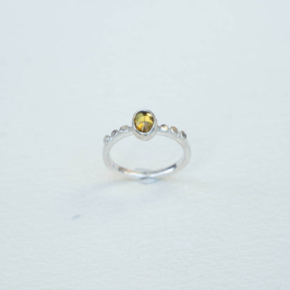 Anillo fino turmalina