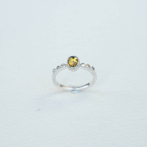 Anillo fino turmalina