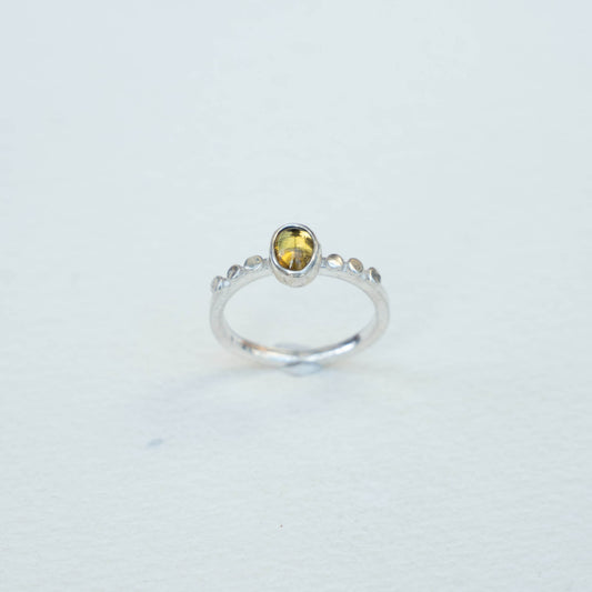 Anillo fino turmalina