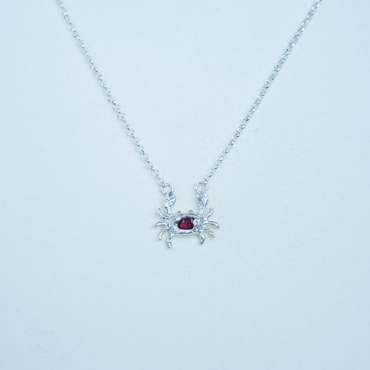 Collar cangrejo rojo